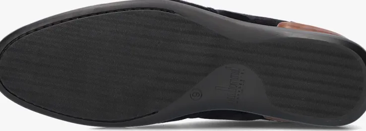 blauwe van bommel nette schoenen sbm-10016 senna