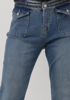 blauwe vanessa bruno flared jeans nano