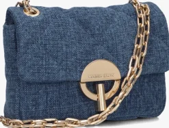 blauwe vanessa bruno schoudertas nano moon