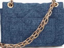 blauwe vanessa bruno schoudertas nano moon