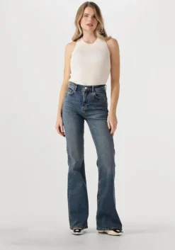 blauwe vanessa bruno straight leg jeans ethan
