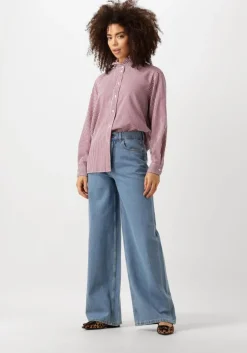 blauwe vanessa bruno wide jeans bilbao