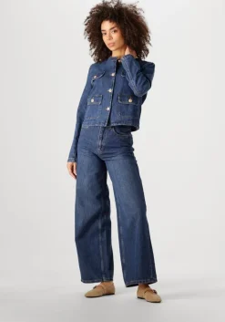 blauwe vanessa bruno wide jeans bilbao