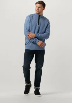blauwe vanguard slim fit jeans v12 rider