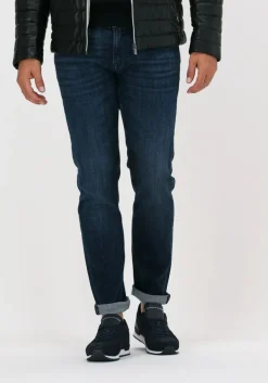 blauwe vanguard slim fit jeans v7 rider steel blue wash