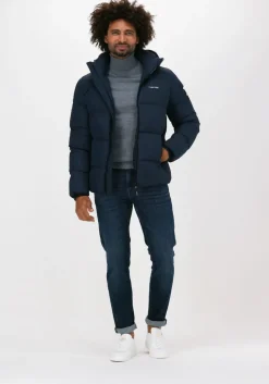 blauwe vanguard slim fit jeans v7 rider steel blue wash