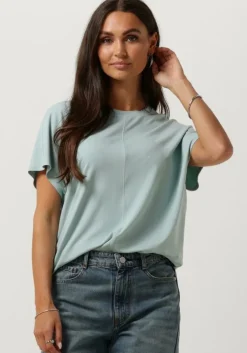 blauwe vanilia top center seam te