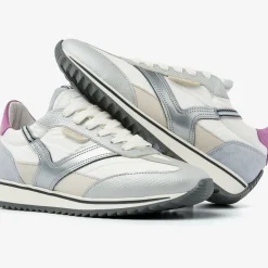 blauwe via vai lage sneakers mikki ruby