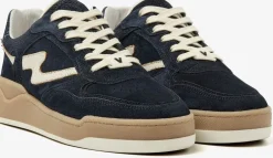 blauwe via vai lage sneakers sam levi