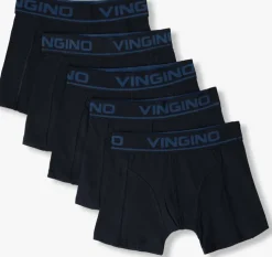 blauwe vingino boxershort boys boxer (5-pack)