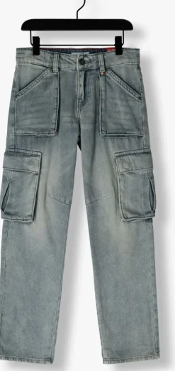 blauwe vingino cargo jeans peppe cargo
