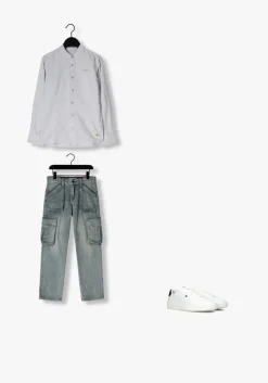 blauwe vingino cargo jeans peppe cargo