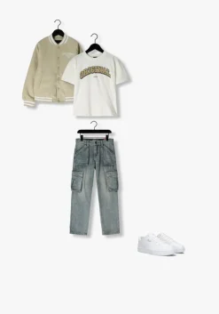 blauwe vingino cargo jeans peppe cargo