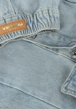 blauwe vingino gilet taira