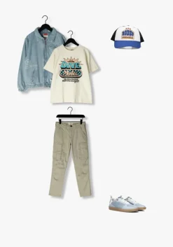 blauwe vingino lage sneakers vin825112