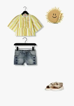 blauwe vingino shorts dafina heart