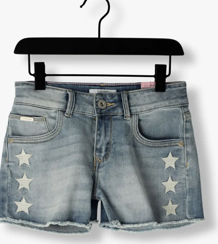 blauwe vingino shorts dafina star
