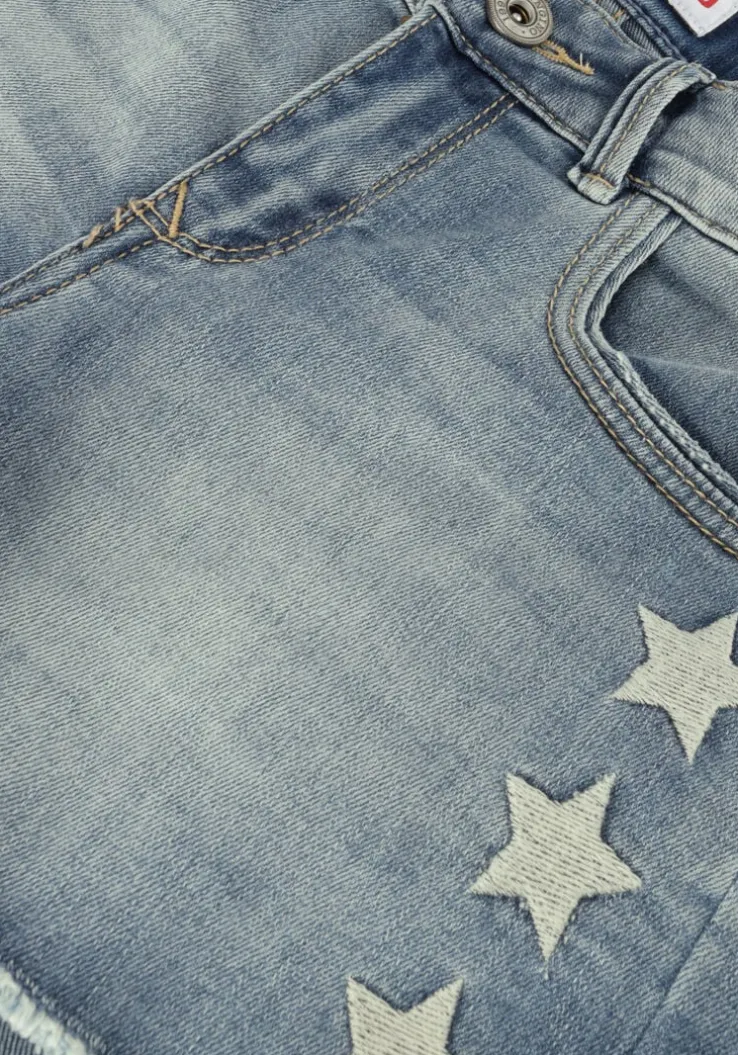 blauwe vingino shorts dafina star