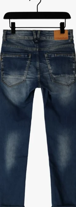 blauwe vingino skinny jeans apache