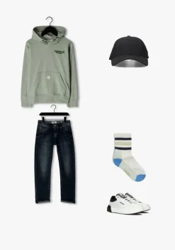 blauwe vingino skinny jeans baggio