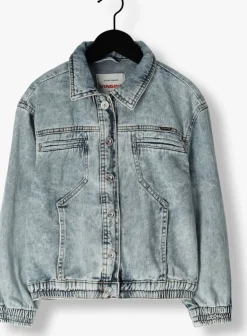 blauwe vingino spijkerjas tori