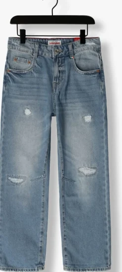 blauwe vingino straight leg jeans gino