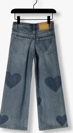 blauwe vingino straight leg jeans cassie heart