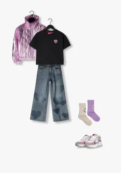 blauwe vingino straight leg jeans cassie heart