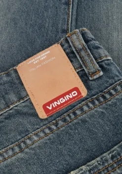 blauwe vingino straight leg jeans castiano