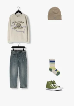 blauwe vingino straight leg jeans castiano