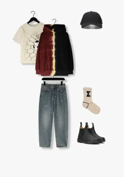 blauwe vingino straight leg jeans castiano