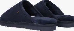 blauwe warmbat pantoffels classic unisex