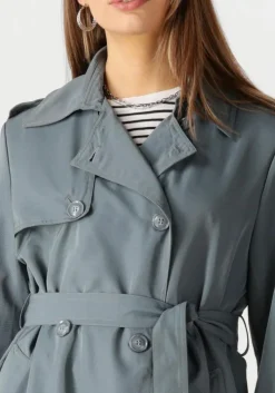 blauwe withblack trenchcoats wblnoise trench coat