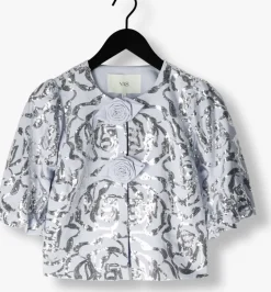 blauwe y.a.s. jack yasunita 2/4 jacket s