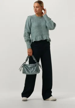 blauwe y.a.s. trui yastumali ls knit pullover s.