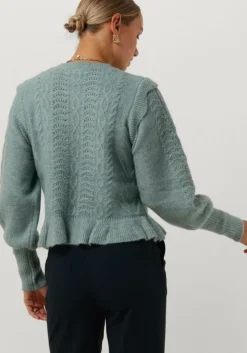 blauwe y.a.s. trui yastumali ls knit pullover s.