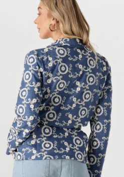 blauwe ydence blazer kimono kelly