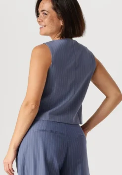 blauwe ydence gilet gilet nadine