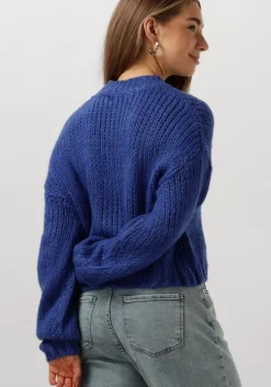 blauwe ydence trui knitted sweater soraya