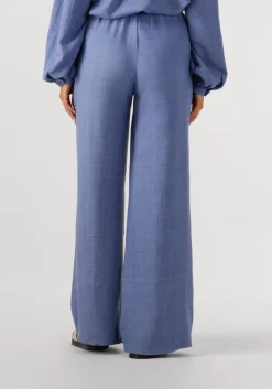 blauwe ydence wijde broek pants marielle