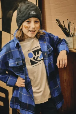 blauwe z8 overshirts clint