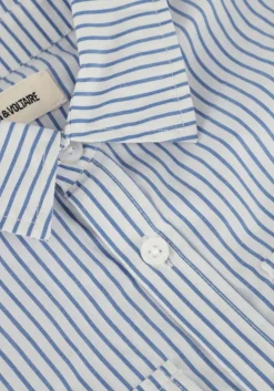 blauwe zadig & voltaire blouses x60378