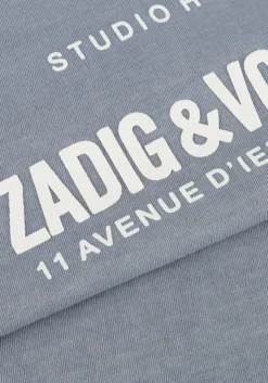 blauwe zadig & voltaire t-shirt x60372