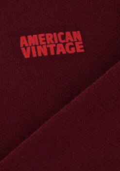 bordeaux american vintage trui izubird s