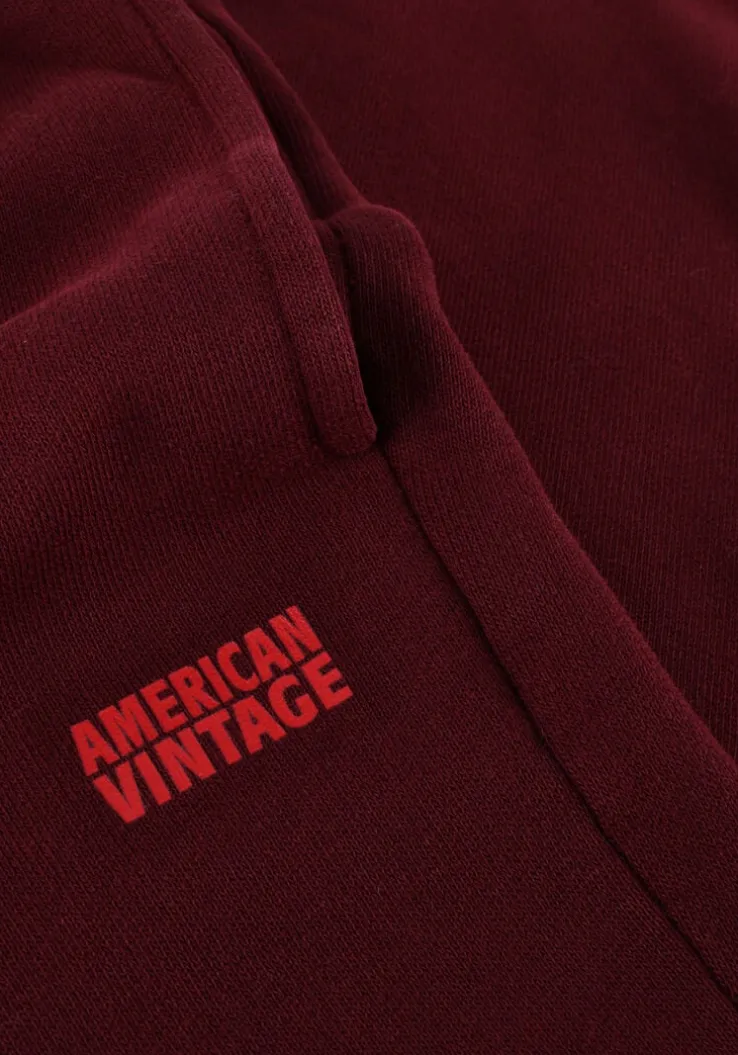 bordeaux american vintage joggingbroek izubird