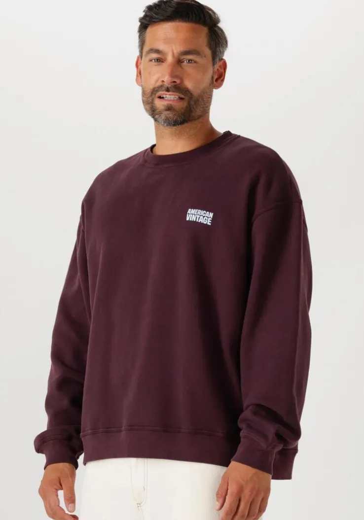 bordeaux american vintage sweater plizzy