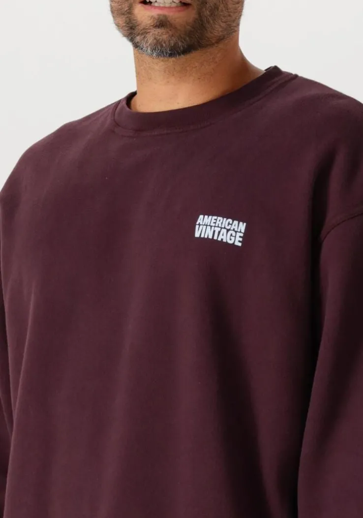 bordeaux american vintage sweater plizzy