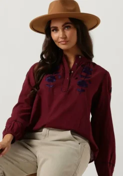 bordeaux antik batik blouses isla blouse