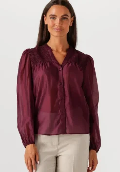 bordeaux co'couture blouses taffy smock v-shirt