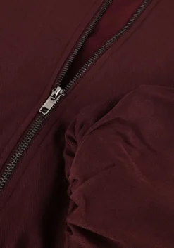 bordeaux co'couture jack luna balloon zip jacket